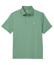 Polo Ralph Lauren Big  Tall FADED MINT GREEN Performance Collared Polo Shirt