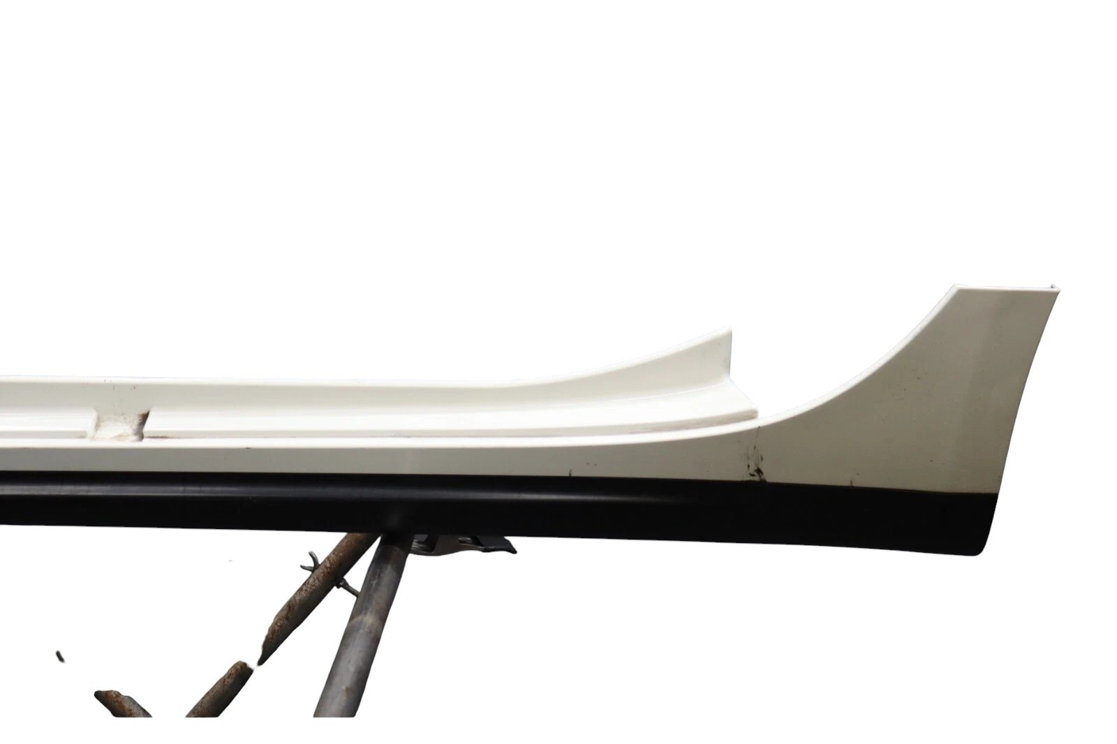 14-22 Maserati Ghibli M157 Left Side Rocker Panel Side Skirt Molding White Oem