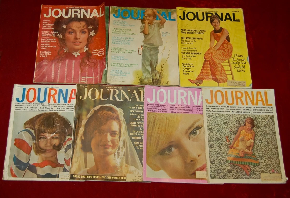 25+ Ladies' Home Journal 1940-1979 Illustrated Magazines for sale