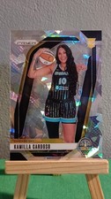 2024 Panini WNBA Prizm #149 Kamilla Cardoso RC Silver Cracked Ice Grade-Ready MT