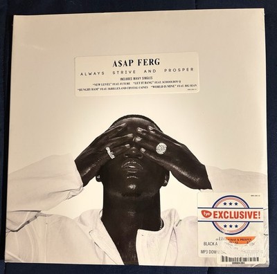 A$AP FERG - ''ALWAYS STRIVE AND PROSPER'' - RCA (2016) - DBL VINYL FYE EXCLUSIVE!