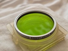 Original Leica 43mm Light Green GGr Filter E43 in Excellent Condition