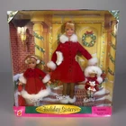 Vintage Mattel 1999 Holiday Sisters Gift Set Barbie Stacie & Kelly Sealed NRFB