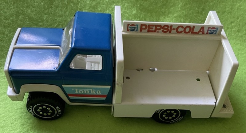 Vintage Pepsi Tonka Truck Pepsi-Cola Soda Toy Advertising Truck