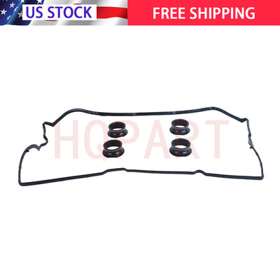 For 2014-2016 Fiat 1.4L L4 SOHC 16v VC4363G Valve Cover Gasket W/Grom