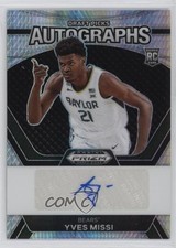 2024-25 Panini Prizm Draft Picks Hyper Yves Missi #DPA-YMS Auto 10yl