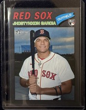 2026 Topps Heritage Jhostynxon Garcia #112 Rookie RC Dark Grey Border