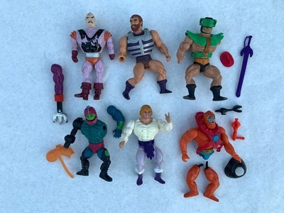 MOTU He-Man figures lot masters of the universe All have damage/missing parts