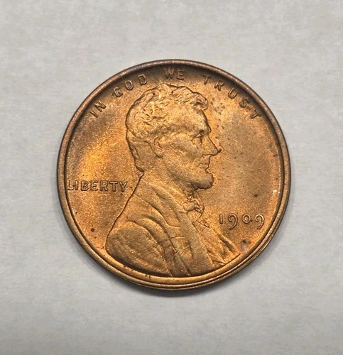 1909 VDB Lincoln Wheat Penny Uncirculated  Condition.