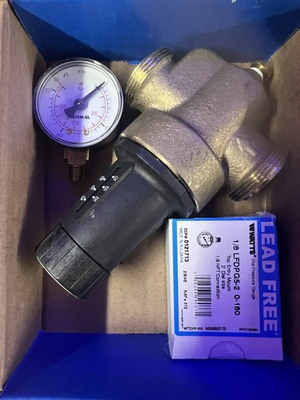 #ad #ad Watts LFN45BM1 Water Pressure Reducing Valve No Lead Brass 3 4quot; NPT 1J 2824 G24 $48.00