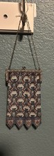 Vintage Art Deco WHITING DAVIS Mesh Handbag Purse