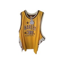 Vintage Harlem Globetrotters Geese 35 Jersey Platinum FUBU 5X