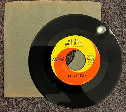 The Beatles - 45, 7" WE CAN WORK IT OUT, DAY TRIPPER