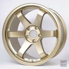 1 Rota Grid Racing 18x9.5 38 5x108 73hub Gold Wheelrim Ford Focus