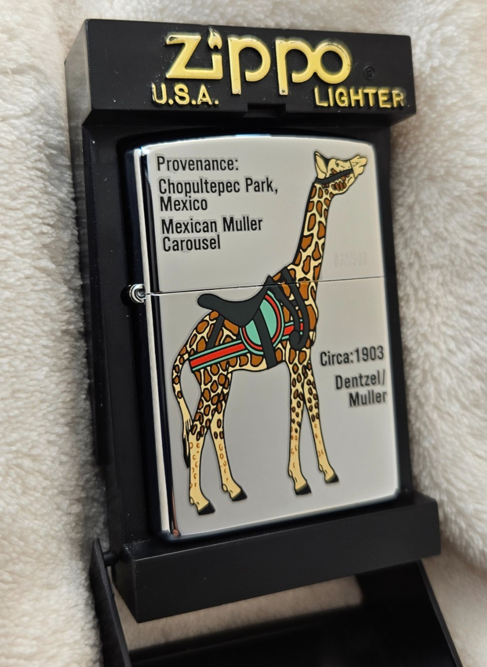 2005 Giraffe Muller Carousel Chopultepec Park, Mexico, Limit
