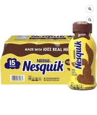 Nesquik Chocolate Milk Beverage 8 fl. oz., 15 pk. Free Shipping