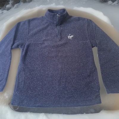 Rare Richard Branson s Virgin Records Atlantic Orbit? Sweatshirt Small Gray Vtg.
