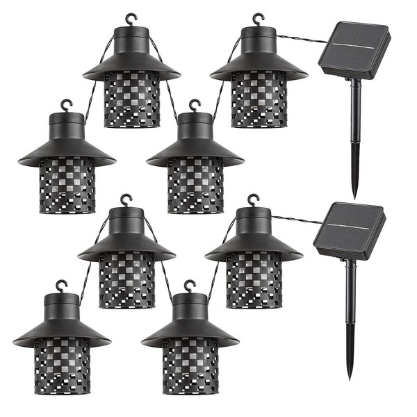 Rabalux Ximpu Solarleuchten 2 Sets (4X/Set) LED IP44 2700K Warmweiß Schwarz-image
