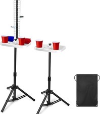 Cornhole Scoreboard Bold Base 2 Sets Cornhole Score Keeper with Cup Holder Co...