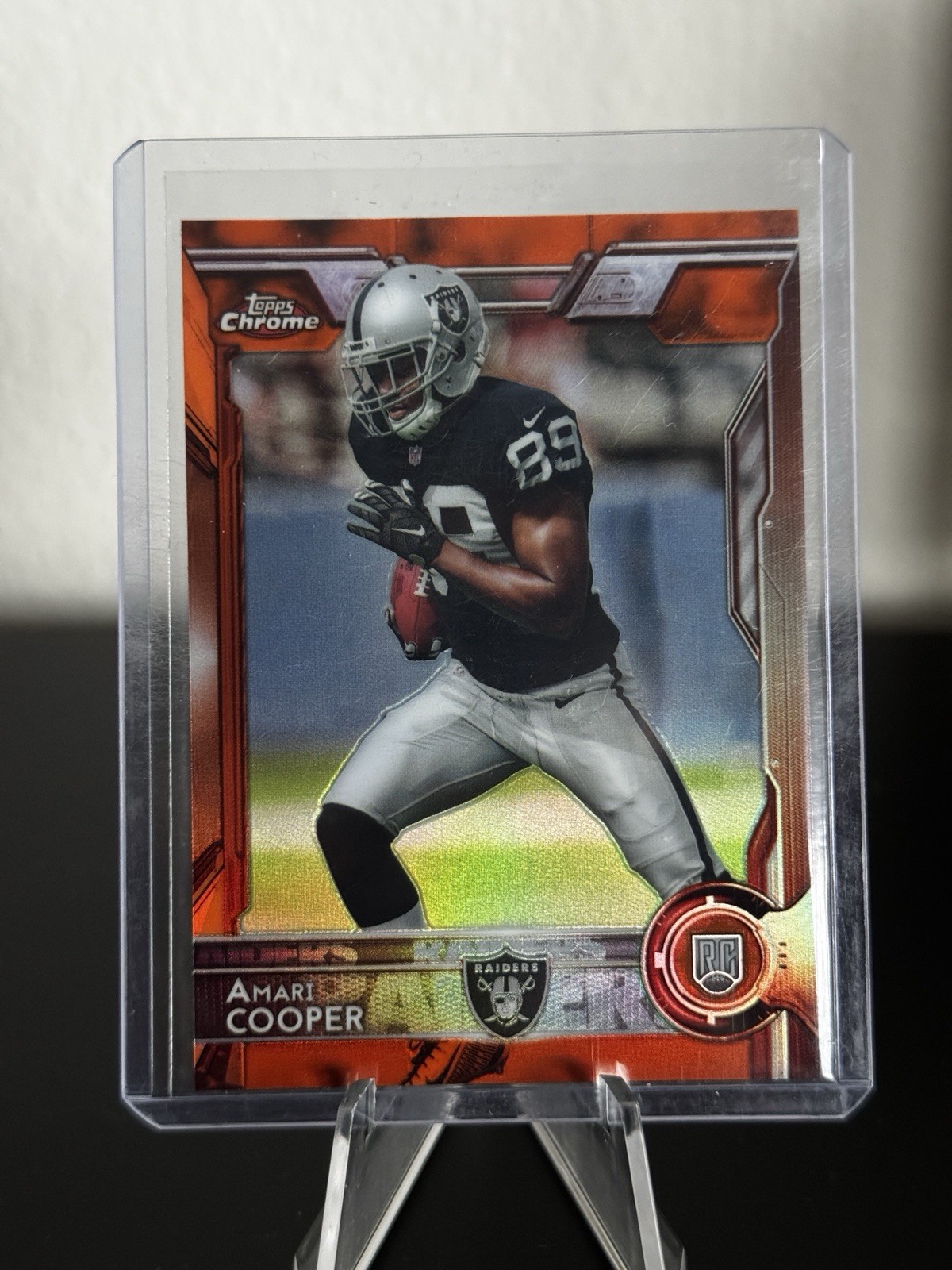 Amari Cooper #115 Orange Refractor RC 2015 Topps Chrome - Rookies