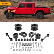 Front 2.5" Lift Kit w/ Sway bar link & Shock Extender For Gladiator JT 4WD 20-24