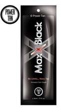 Power Tan Maxx Black Premium Br&auml;unung Sonnenbank Lotion Creme Beschleuniger 20ml