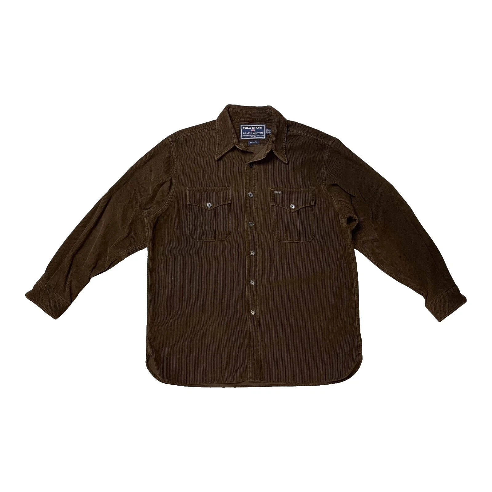 Botón Casual sólido algodón Polo Sport-Down Shirts for Men