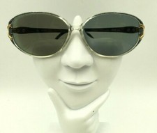 Vintage Silhouette SPX M1883 6051 Gray Oval Sunglasses Austria FRAMES ONLY