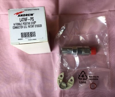 Andrew L4TNF-PS N Female Positive Stop Connector