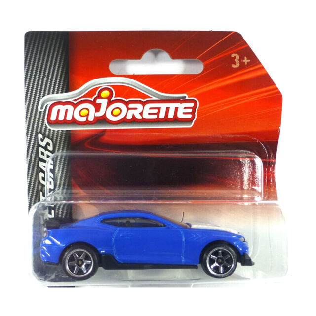 Majorette 212053051 Chevrolet Camaro Blue/White - Street Cars Scale 1:64 New !°