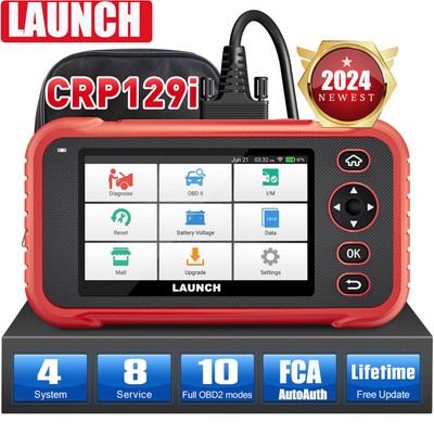 2024 new Launch CRP129I OBD2 Car Scanner Engine ABS SRS EPB Diagnostic Tool USA