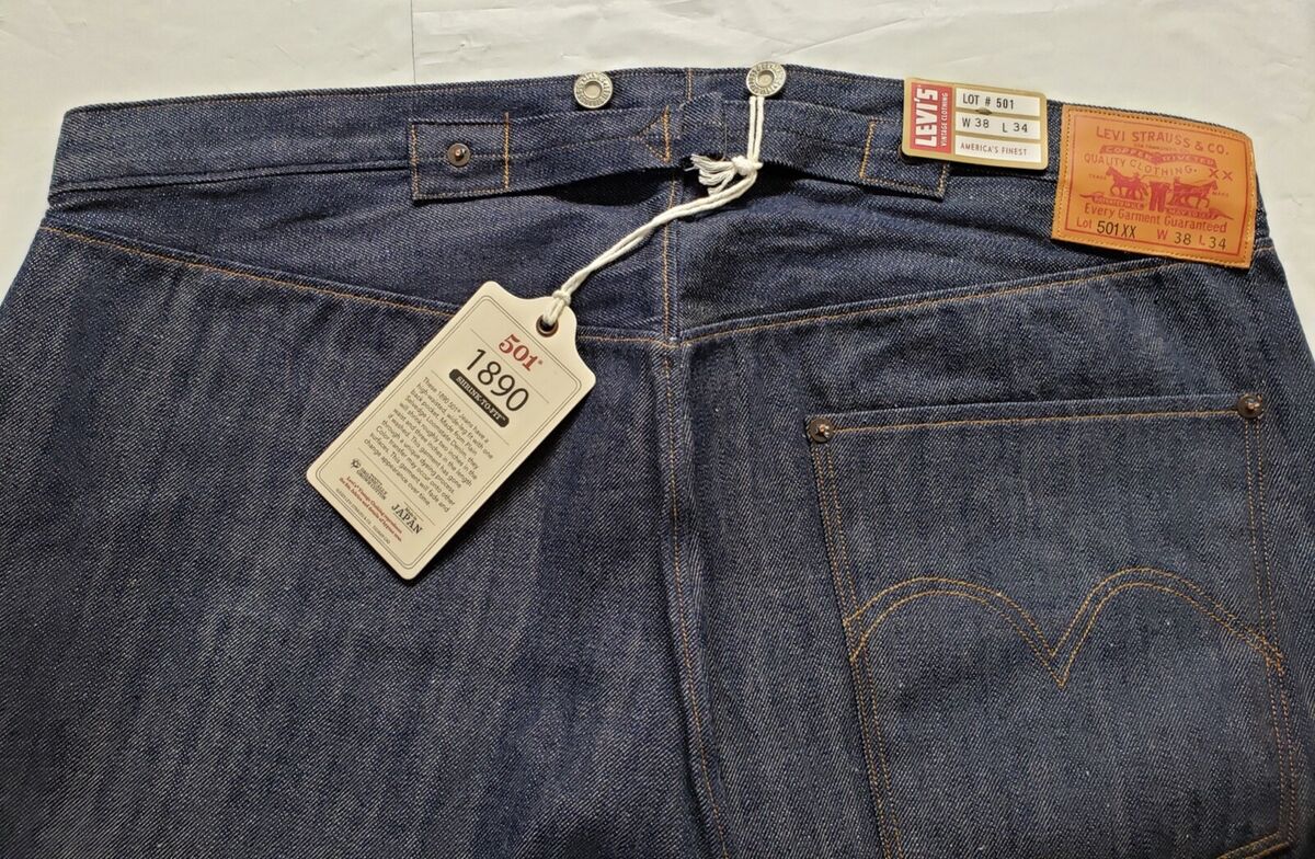 $395 LVC LEVI'S 1890 501 xx Vintage Clothing Selvedge 1937 $395 LVC LEVI'S 1890 501 xx Vintage Clothing Selvedge 1937