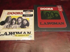 DOORS L.A. WOMAN VERIFIED WORKSHOP RTI 180G 40TH LP + 50TH ANNIVERSARY LP + CDS