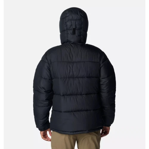 COLUMBIA PIKE LAKE II HOODED JACKET GIACCA IMBOTTITA CON CAPPUCCIO DA UOMO black - Imagen 3 de 4