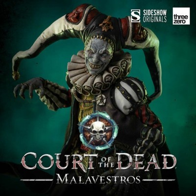 Sideshow court of the dead 1/6 Scale Figure malavestros Threezero NEW
