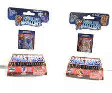 Worlds Smallest He-Man & Skeletor Masters of The Universe Mini Figures That Move