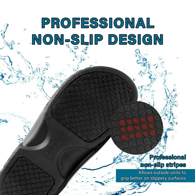 Slip Resistant Shoes for Men - Zapatos para trabajar en Restaurante de Mujer Unisex Non Slip Work Shoes Waterproof Food Service Kitchen Shoe Chef Restaurant Slip