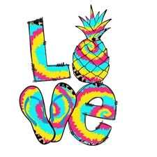 LOVE Sublimation Print Ready to Press, Heat Transfer PICK YOUR SIZE