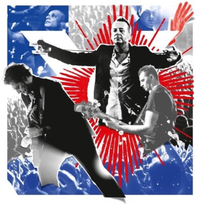5x5 Live [180-Gram RED, White & Blue Colored Vinyl] by Simple Minds (Record, ...