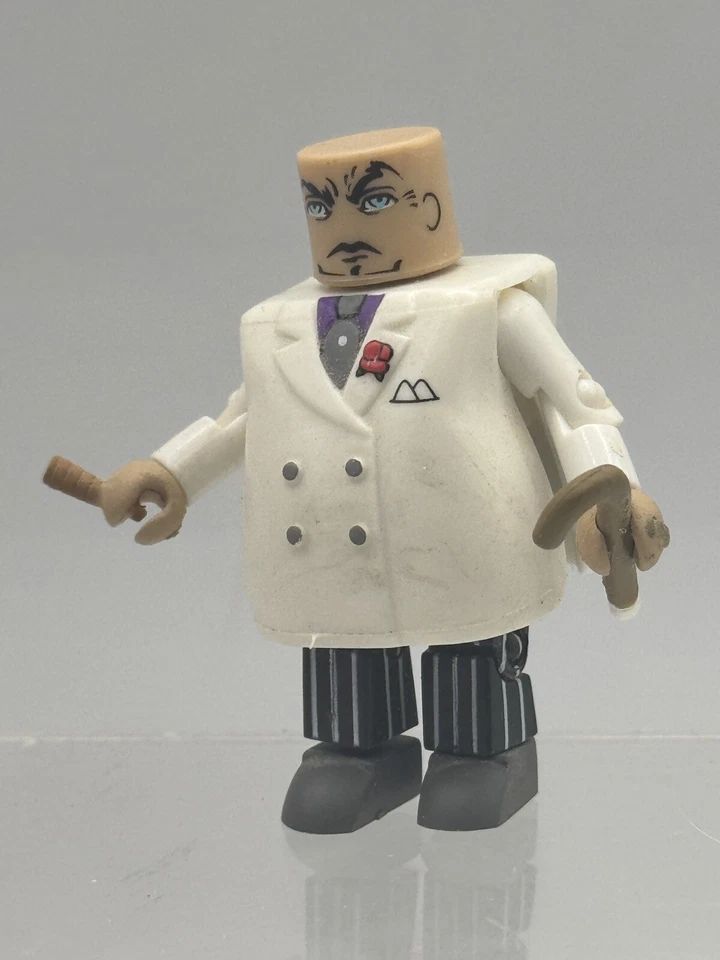 Minifigura Marvel Universe Daredevil Kingpin Serie 1 2003 Minimates Art Asylum Foto 2 de 4