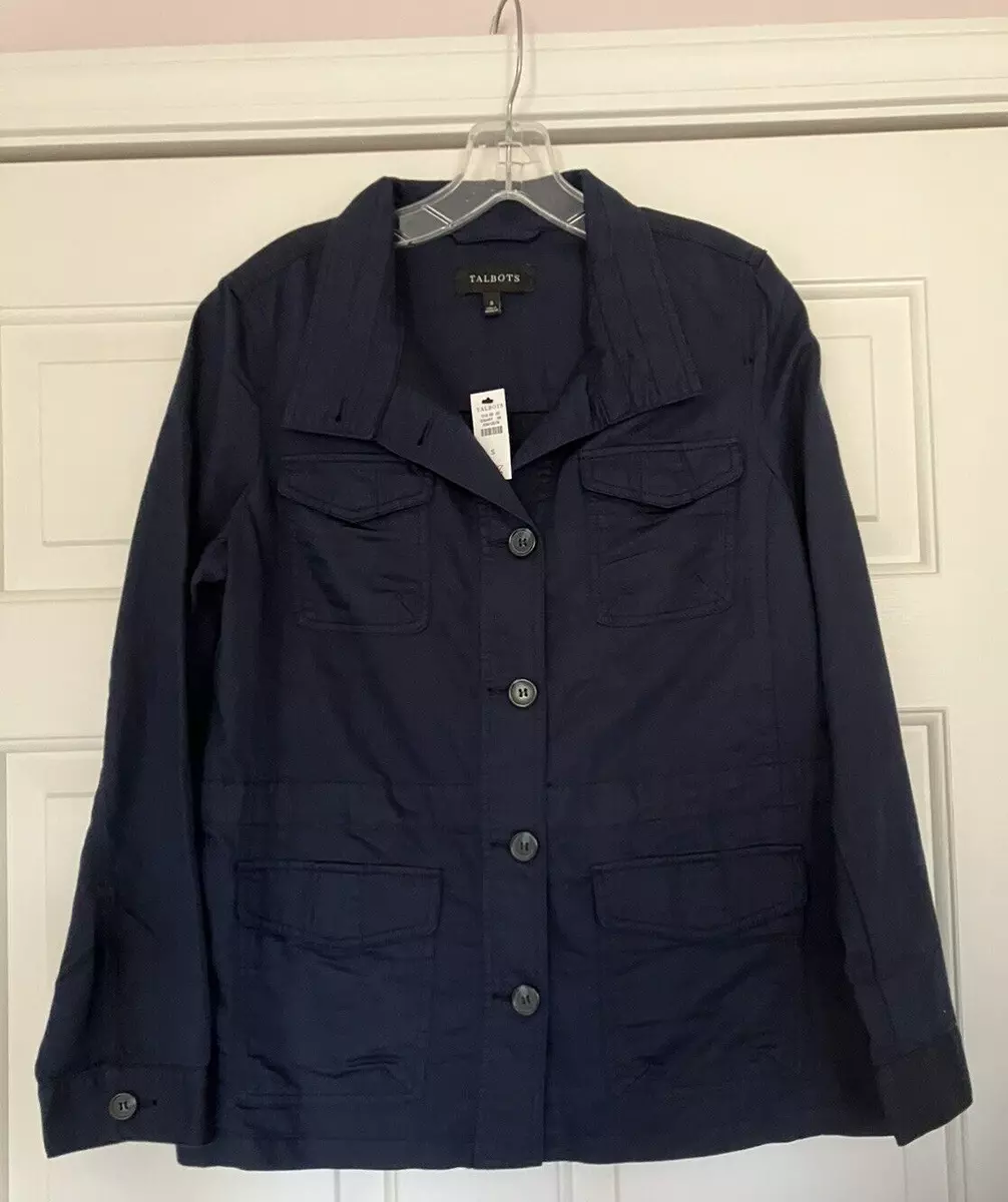 Talbots linen shop jacket