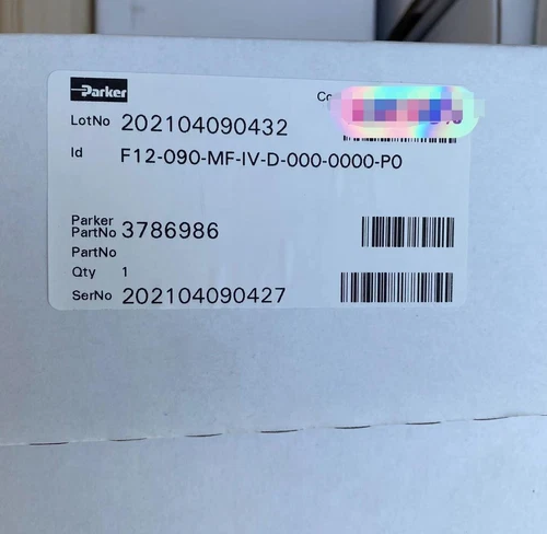 NEW F12-090-MF-IV-D-000-0000-P0 PARKER Motor By DHL or FedEx - Picture 1 of 1