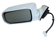 02-03 Acura TL Driver Door Mirror 76250-S0K-A21ZE Heated Glass Painted White OEM