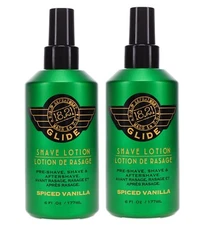 2 PACK   18.21 Man Made Glide Shave Lotion - Spiced Vanilla Men 6oz / 177ml
