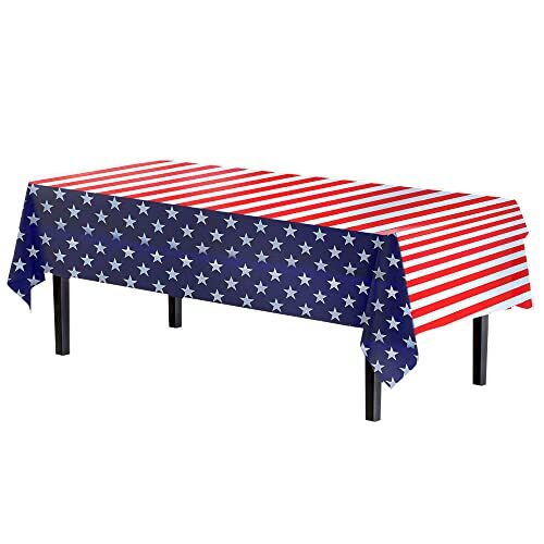 6-Pack Premium Rectangle American Flag 54in. X108in. Rectangle Patriotic - Bild 2 von 6