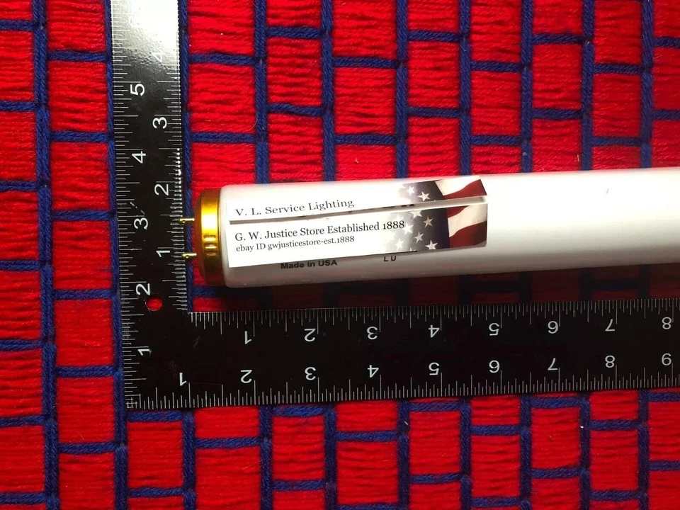 F14T12/D FLUORESCENT 15 inch LIGHT BULB 14 watt 15" DAYLIGHT 14w TUBE F14T12  - Image 3 of 4