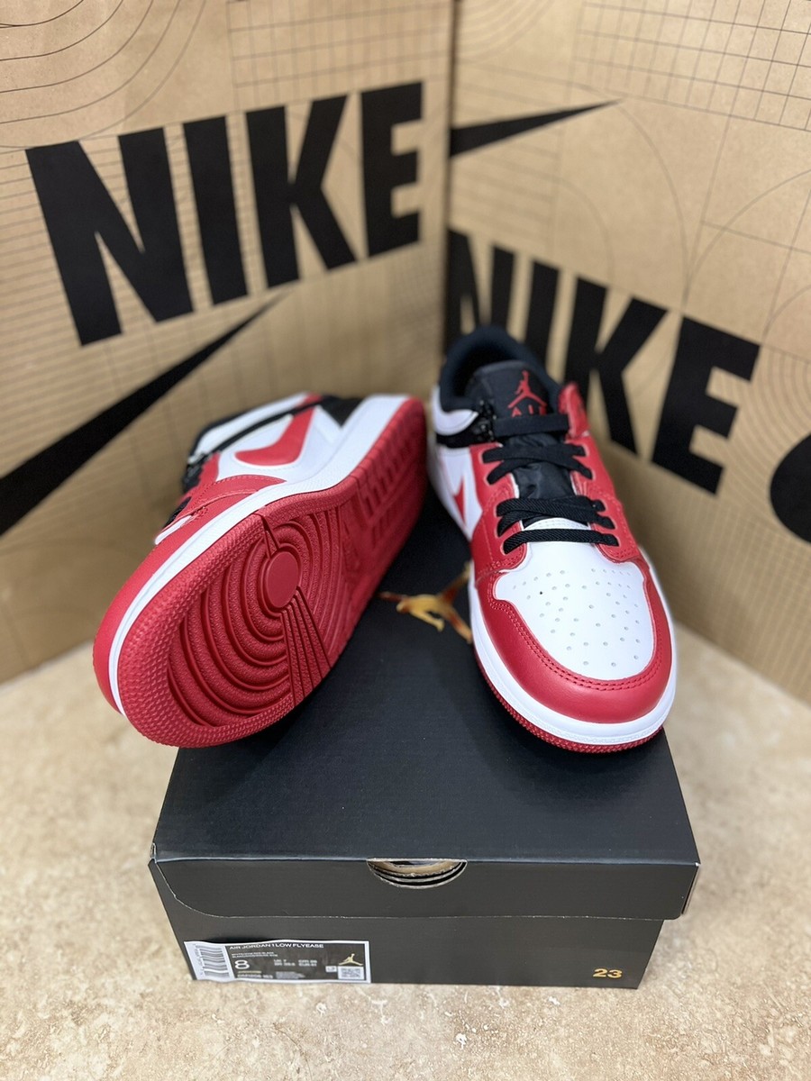 Air Jordan 1 Low FlyEase Gym Red - Men Size 8 #DM1206-163 Brand