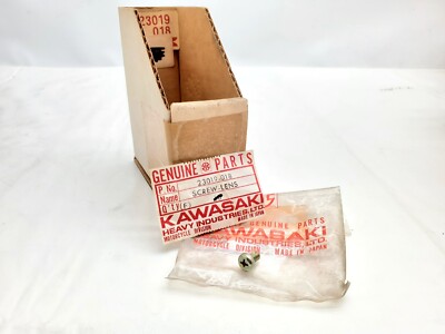Kawasaki NOS NEW 23019-018 Lens Fitting Screw H1 H2 W1 W2 S2 A1 A7