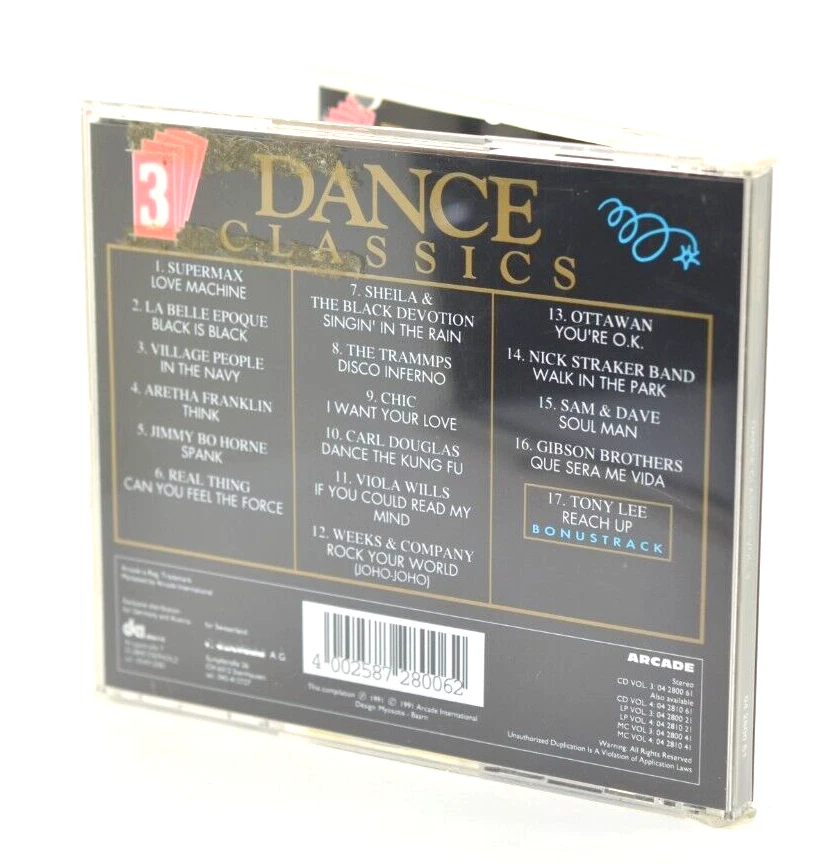 Dance Classics Vol. 3 - Various (CD 1991) - Bild 3 von 3