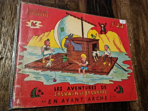 Album Fleurette Sylvain et Sylvette N°44 - En avant ,arche - Bon État